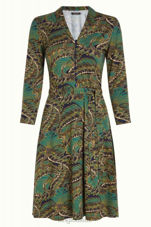 Apparel GB King Louie Women Emmy Dress Venus Blue 2JFL66