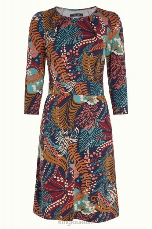 Apparel GB King Louie Women Mona Dress Nightingale Blue 2JFL610